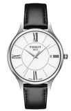 Tissot Bella Ora Round White Dial Black Leather Strap Watch For Women - T103.210.16.018.00 Buy Now By Tissot