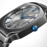 D1 Milano Square Titanium Gray Dial Gray Steel Strap Watch for Men - D1-SQBJ02 Authentic Buy Shop Now