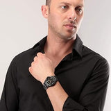 Maserati Triconic Analog Black Dial Black Steel Strap Watch For Men - R8853139004 Buy Now By Maserati