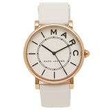 Marc Jacobs Roxy White Dial White Leather Strap Watch for Women - MJ1561 Buy Now By Marc Jacobs
