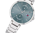 Tommy Hilfiger Angela Blue Dial Silver Steel Strap Watch for Women - 1782126 Buy Now By Tommy Hilfiger