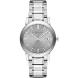 Burberry The City Silver Dial Silver Steel Strap Watch for Women - BU9035 Buy Now By Burberry