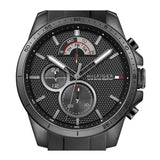Tommy Hilfiger Decker Black Dial Black Rubber Strap Watch for Men - 1791352 Buy Now By Tommy Hilfiger