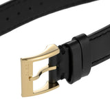 Gucci GG2570 Quartz Black Dial Black Leather Strap Watch For Women - YA142408 Buy Now By Gucci