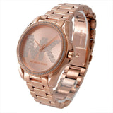 Michael Kors Bradshaw Quartz Rose Gold Dial Rose Gold Steel Strap Watch For Women - MK6556 Buy Now By Michael Kors