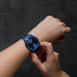 D1 Milano Ultra Thin Midnight Dial Blue Steel Strap Watch for Men- D1-UTBJ21 Authentic Buy Shop Now