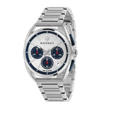 Maserati Trimarano Chronograph Silver Dial Silver Stainless Steel Strap Watch For Men - R8873632001 Buy Now By Maserati