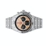 Breitling Chronomat B01 42 Brown Dial Silver Steel Strap Watch for Men - AB0134101K1A1 Buy Now By Breitling