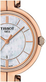 Tissot T Lady Flamingo Mother of Pearl Dial Rose Gold Steel Strap Watch For Women - T094.210.33.111.01 Buy Now By Tissot