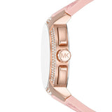 Michael Kors Sidney Multifunction White Dial Pink Silicone Strap Watch For Women - MK7222 Buy Now By Michael Kors