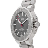 Oris Aquis Date Relief Grey Dial Silver Steel Strap Watch for Men - 0173377304153-0782405PEB Buy Now By Oris