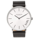 Coach Perry White Dial Black Leather Strap Watch for Women - 14503115 Buy Now By Coach