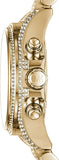 Michael Kors Mini Bradshaw Crystals Gold Dial Gold Steel Strap Watch For Women - MK6494 Buy Now By Michael Kors