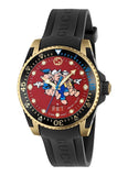 Gucci Dive Quartz Red Dial Black Rubber Strap Watch For Men - YA136325 Buy Now By Gucci
