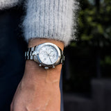 Tissot PR 100 Sport Chic Chronograph Silver Dial Silver Steel Strap Watch for Women - T101.917.11.031.00 Buy Now By Tissot