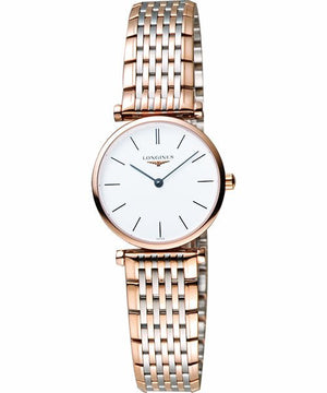 Longines La Grande Classique De Longines White Dial Two Tone Steel Strap Watch for Women - L4.209.1.92.7 Buy Now By Longines