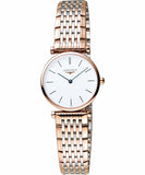 Longines La Grande Classique De Longines White Dial Two Tone Steel Strap Watch for Women - L4.209.1.92.7 Buy Now By Longines
