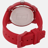 Tommy Hilfiger Denim Quartz Red Dial Red Rubber Strap Watch for Men - 1791480 Buy Now By Tommy Hilfiger