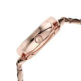 Emporio Armani Meccanico Crystals Black Dial Rose Gold Steel Strap Watch For Women - AR60043 Buy Now By Emporio Armani