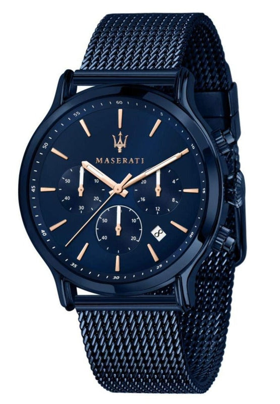 Maserati Epoca Analog Blue Dial Blue Mesh Bracelet Watch For Men - R8873618010 Buy Now By Maserati