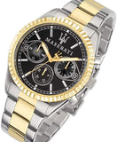 Maserati Competizione Chronograph Black Dial Two Tone Steel Strap Watch For Men - R8853100016 Buy Now By Maserati