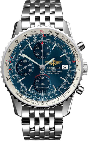 Breitling Navitimer Heritage Special Edition Blue Dial Silver Steel Strap Mens Watch - A1332412/C942 Buy Now By Breitling