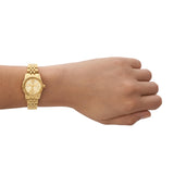 Michael Kors Lexington Analog Gold Dial Gold Steel Strap Watch for Women - MK4741 Buy Now By Michael Kors