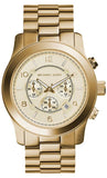 Michael Kors Runway Gold Dial Gold Steel Strap Watch for Men - MK8077 Buy Now By Michael Kors