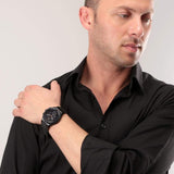 Maserati Triconic Quartz Black Dial Black Steel Strap Watch For Men - R8873639003 Buy Now By Maserati