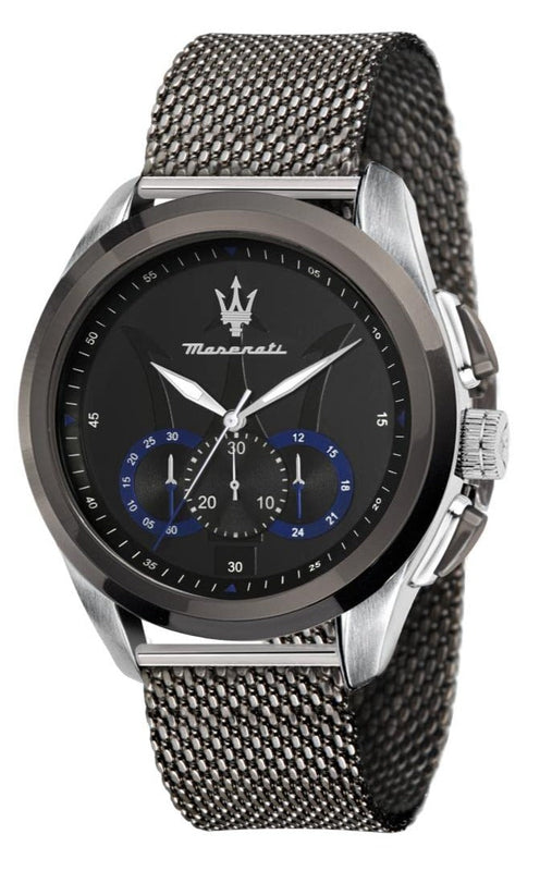 Maserati Traguardo Chronograph Black Dial Mesh Bracelet Watch For Men - R8873612006 Buy Now By Maserati