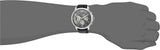 Tommy Hilfiger Keagan Quartz Grey Dial Black Leather Strap Watch for Men - 1791289