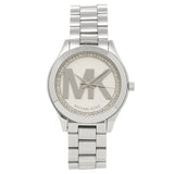 Michael Kors Mini Slim Runway Silver Dial Silver Steel Strap Watch for Women - MK3548 Buy Now By Michael Kors