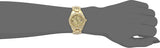 Guess Dazzling Diamonds Gold Dial Gold Steel Strap Watch for Women - W85110L1 Buy Now By Guess
