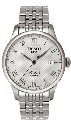 Tissot T Classic Le Locle Automatic White Dial Silver Steel Strap Watch For Men - T41.1.483.33 Buy Now By Tissot