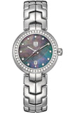 Tag Heuer Link Trilogy Cameron Diaz Diamonds Mother of Pearl Dial Silver Steel Strap Watch for Women - WAT1419.BA0954 Buy Now By Tag Heuer