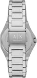 Armani Exchange Hampton Chronograph Blue Dial Silver Steel Strap Watch For Men - AX2178 Buy Now By Armani Exchange