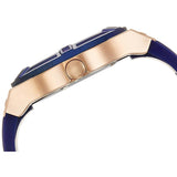 Guess Jet Setter Analog Quartz Blue Dial Blue Rubber Strap Watch For Women - W0571L1 Buy Now By Guess