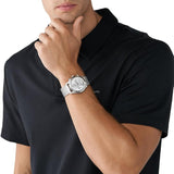 Michael Kors Slim Runway Chronograph Silver Dial Silver Mesh Bracelet Watch For Men - MK9059 Buy Now By Michael Kors