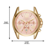 Michael Kors Bradshaw Gold Dial Two Tone Steel Strap Watch for Women - MK6359 Buy Now By Michael Kors