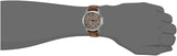 Fossil Grant Chronograph Brown Dial Brown Leather Strap Watch for Men - FS5214 Buy Now By Fossil