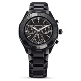 Swarovski Dextera Chronograph Black Dial Black Steel Strap Watch for Women - 5641393 Buy Now By Swarovski
