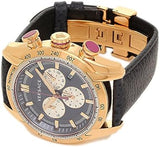 Versace V-Ray Blue Chronograph Blue Dial Blue Leather Strap Watch for Men - VDB030014 Buy Now By Versace