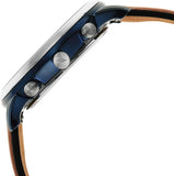 Fossil Neutra Chronograph Blue Dial Brown Leather Strap Watch for Men - FS5791 Buy Now By Fossil