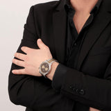 Maserati Legend Chronograph Brown Dial Two Tone Steel Strap Watch For Men - R8873638003 Buy Now By Maserati