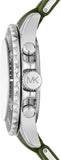 Michael Kors Everest Chronograph Black Dial Green Silicone Strap Watch For Men - MK8981 Buy Now By Michael Kors