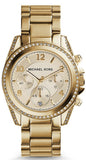 Michael Kors Runway Gold Dial Gold Steel Strap Watch for Women - MK5166 Buy Now By Michael Kors