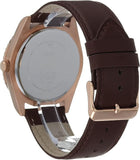 Guess Connoisseur Blue Dial Brown Leather Strap Watch For Men - GW0353G2 Buy Now By Guess