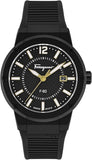 Salvatore Ferragamo F-80 Classic Black Dial Black Rubber Strap Watch for Men - SFHY01622 Buy Now By Salvatore Ferragamo