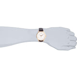 Fossil The Minimalist Slim White Dial Blue Leather Strap Watch for Men - FS5371 Buy Now By Fossil