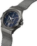 Maserati Potenza Quartz Blue Dial Grey Mesh Bracelet Watch For Men - R8853108005 Buy Now By Maserati